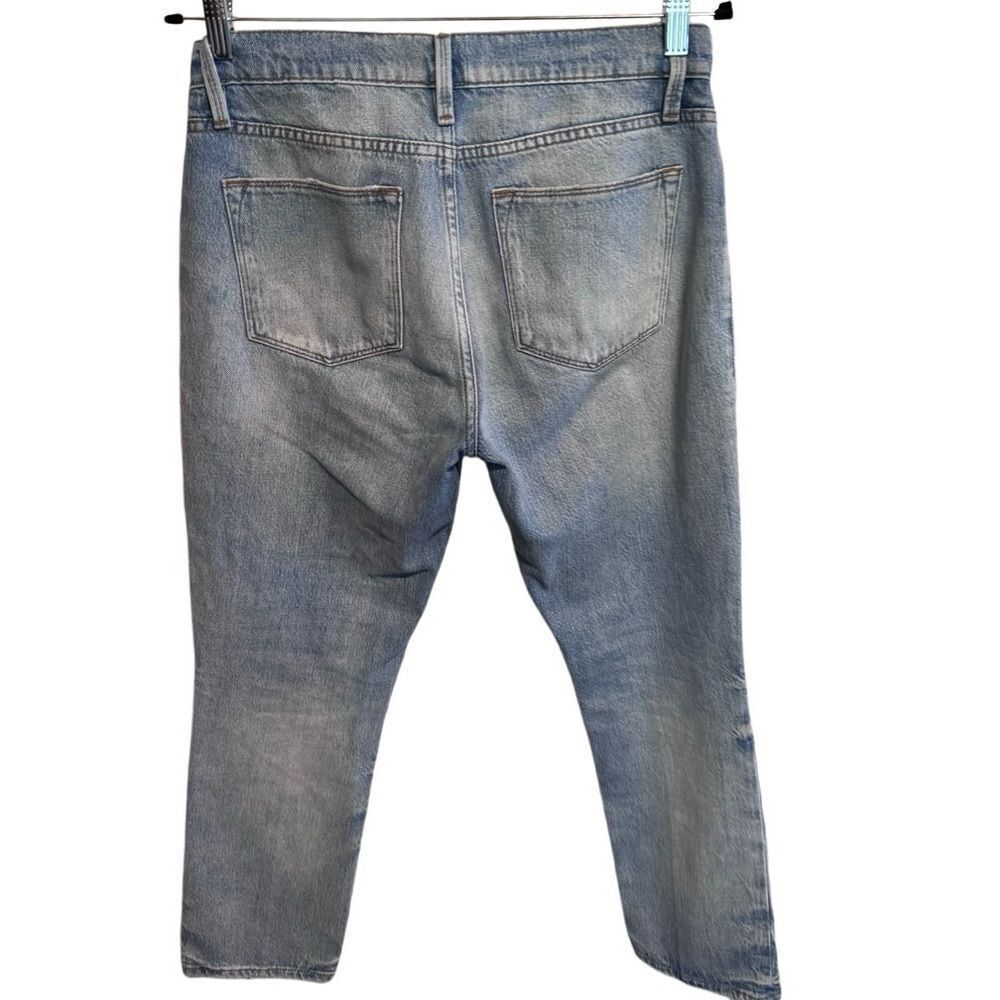 Frame Denim- Le High Straight Light Wash Winslow Jeans, Size 27 - Picture 11 of 16